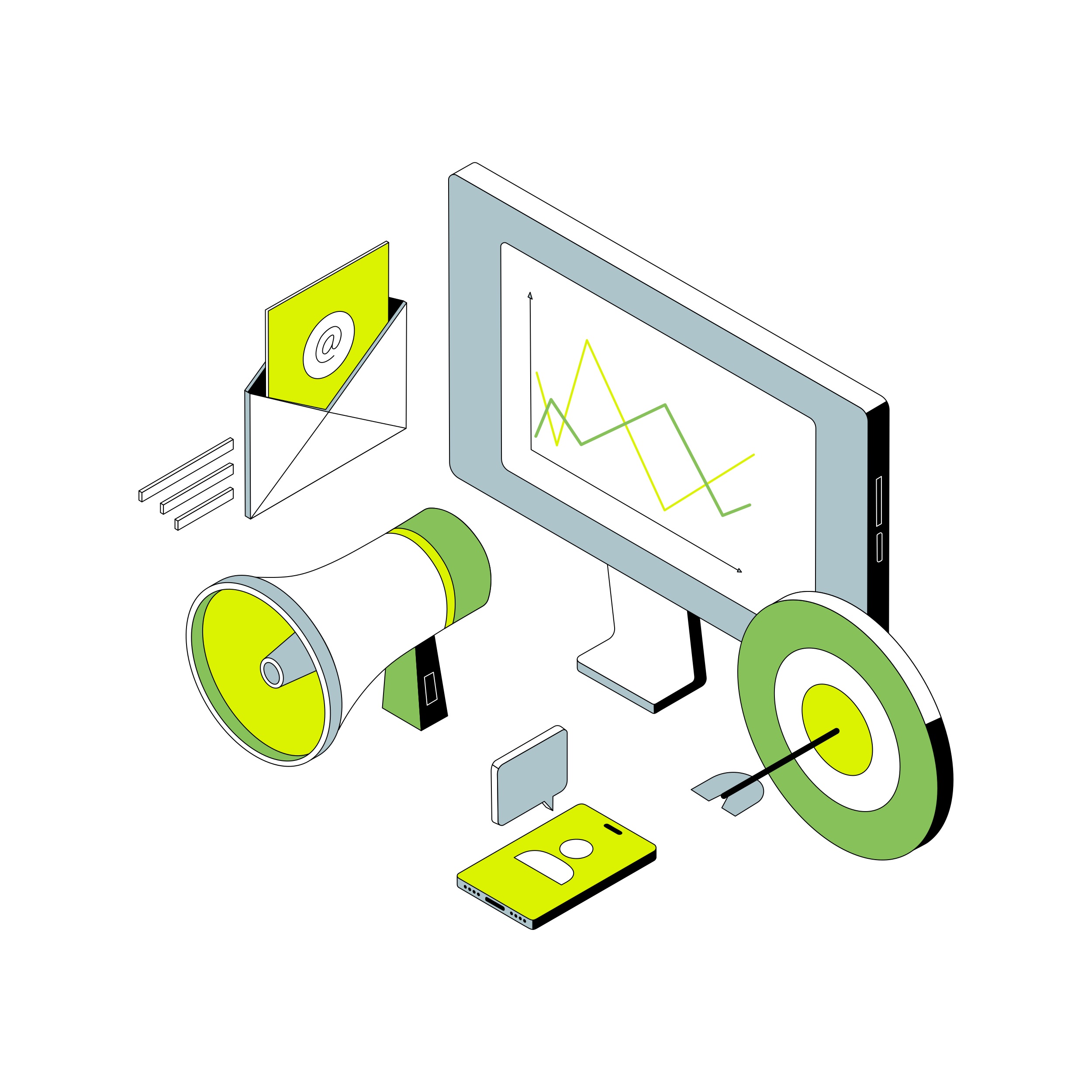 Digital Marketing illustration